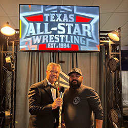 Announcing in Cypress, TX, August 2025