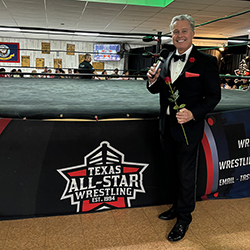 Announcing in Cypress, TX, October 2025