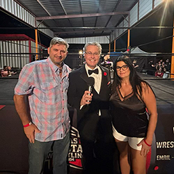 Announcing in Humble, TX, September 2025