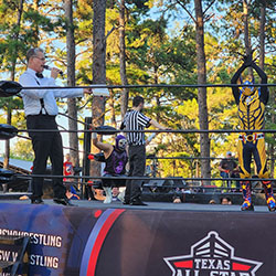 Announcing in Nacogdoches, TX, July 4, 2026